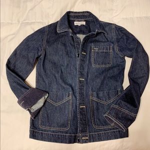 Alex Mill Denim “Work Jacket” In Indigo Denim